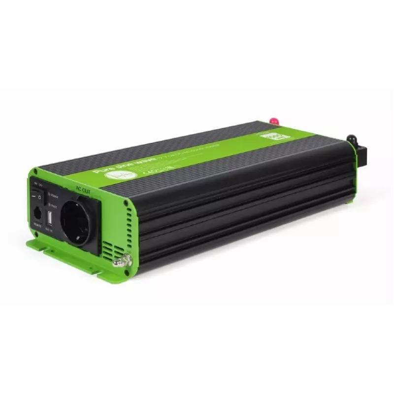 Automobilinis keitiklis grynas sinusas 12V/230V 1000W/2000W ENERGENIE