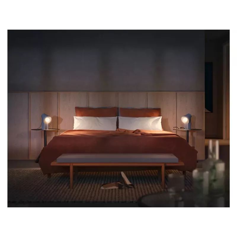 Philips Hue White ambience A60 – E27 išmanioji lemputė – 1100 liumenų (2 vnt. pakuotė)