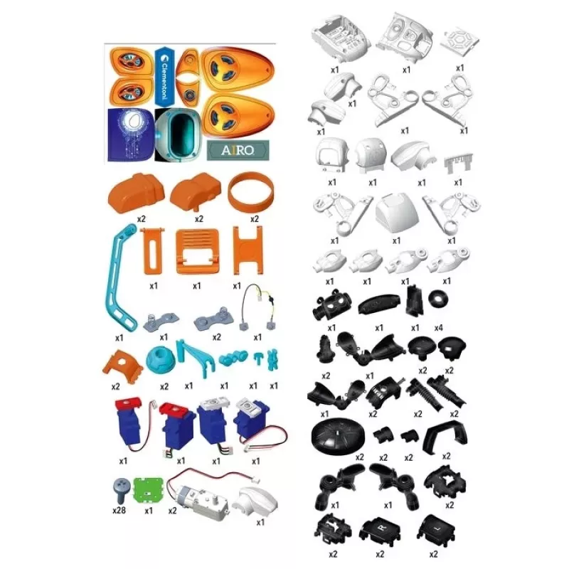 Clementoni Scientific fun. Robotika. AIRO 50819 robotas