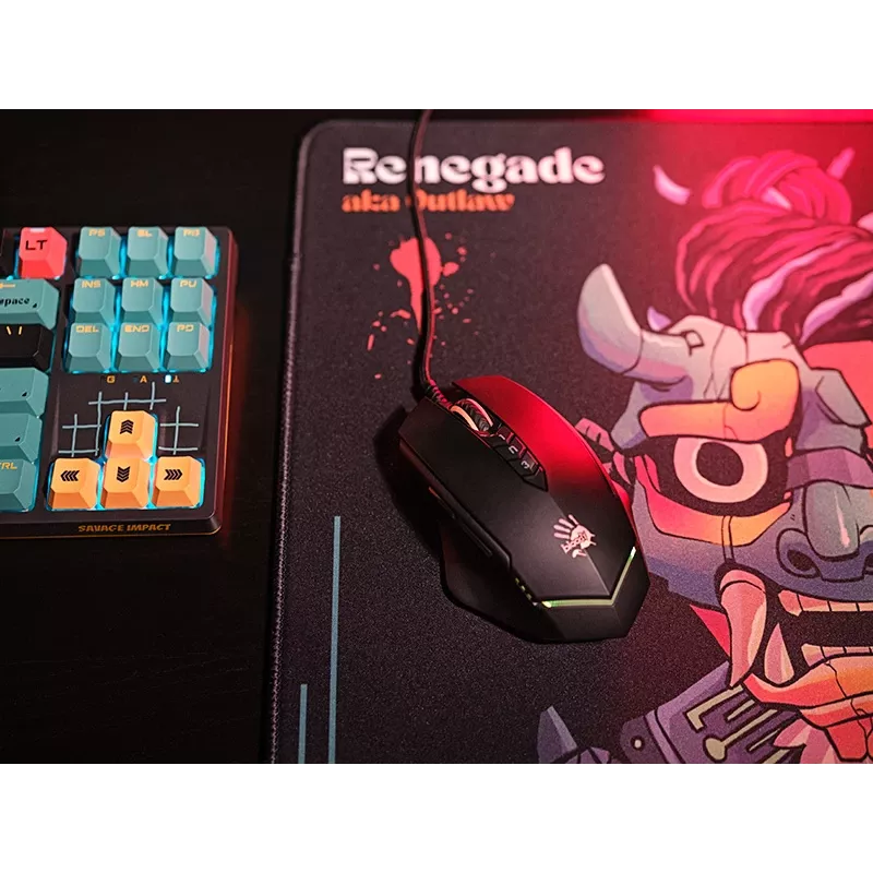 A4TECH pelėdas BLOODY BP45 RENEGADE Midnight 45/40/0,5