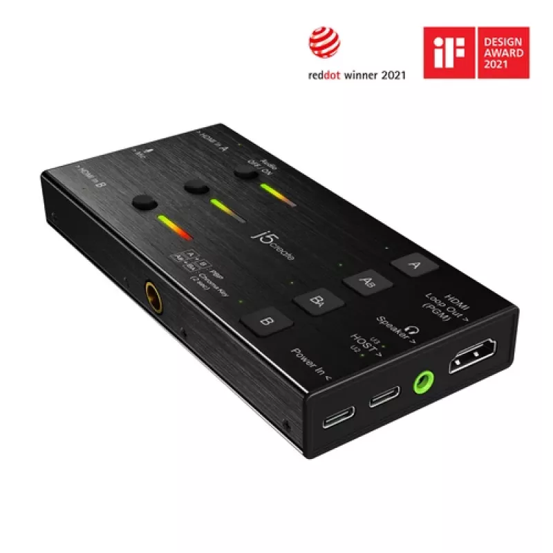 j5create JVA06-N vaizdo įrašymo adapteris USB-C 3.0