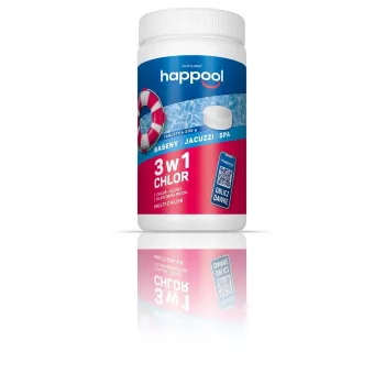 Acrylmed TRIOCHLOR lėtai tirpstančios chloro tabletės baseinui 1 kg