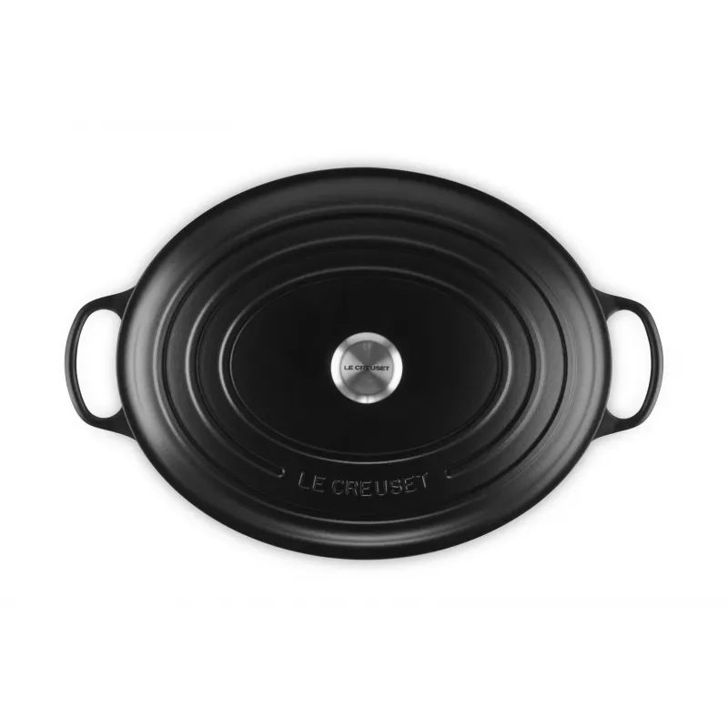 Le Creuset Signature 13,9 L ovalus juodas puodas