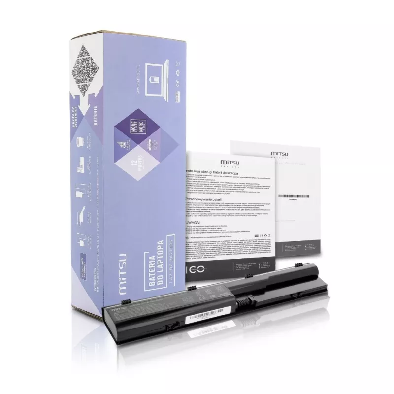 Baterija, skirta HP ProBook 4330s, 4530s, 4400 mAh (48 Wh), 10,8–11,1 V