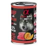 ALPHA SPIRIT WET jautiena su melionu - šlapias šunų ėdalas - 400g