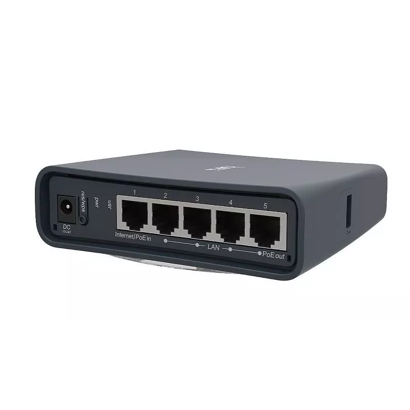 Mikrotik hAP ac lite bokštinis juodos spalvos belaidis maršrutizatorius su PoE