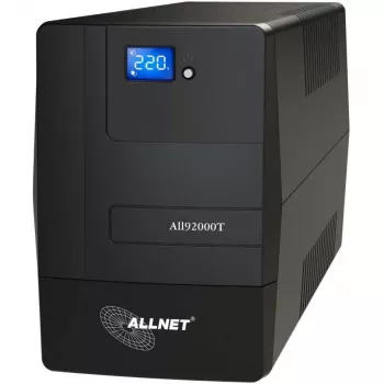UPS 2000 VA linijinis-interaktyvus su USB ir LCD ekranu (nepertraukiamo maitinimo šaltinis) - 18 min (ALL92000T)