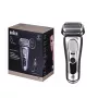 Braun Series 9 Pro+ 9667CC vyriškas skustuvas Folijos skustuvas Trimeris Sidabrinis