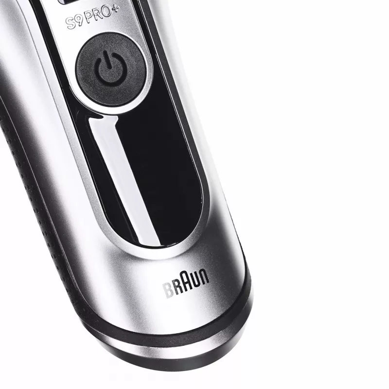 Braun Series 9 Pro+ 9667CC vyriškas skustuvas Folijos skustuvas Trimeris Sidabrinis