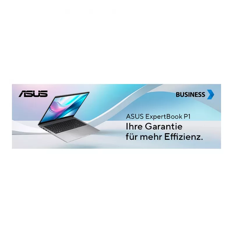 ASUS ExpertBook P1 P1503CVA-S72335 C5-210H/16GB/512GBSSD/noOS - Vokiška klaviatūra