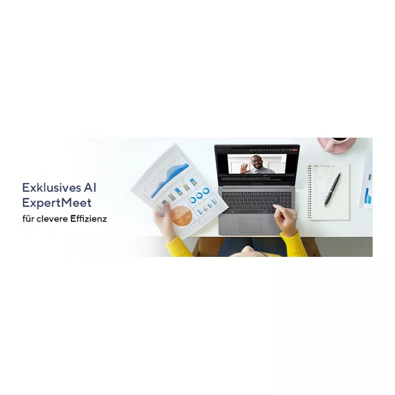 ASUS ExpertBook P1 P1503CVA-S72335 C5-210H/16GB/512GBSSD/noOS - Vokiška klaviatūra