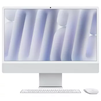 Apple iMac 24 inch M4 8C CPU/8C GPU/16C Neural Engine 24GB RAM 256GB SSD sidabrinis