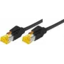 Tecline 72201S Ethernet Patch Laidas Juodas