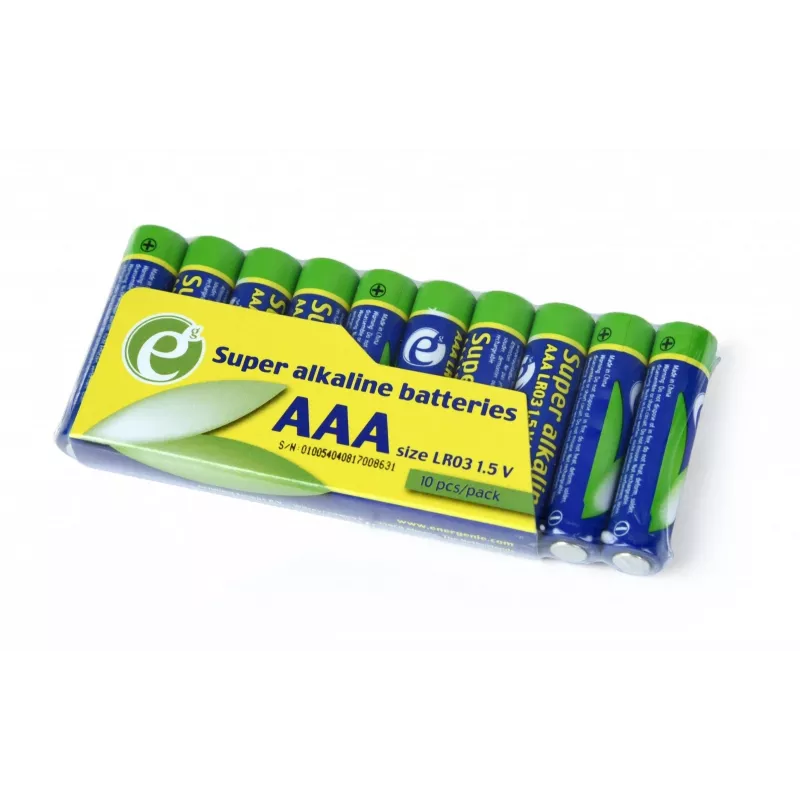 GEMBIRD Super Alkaline AAA baterijos 10 vnt. pakuotė