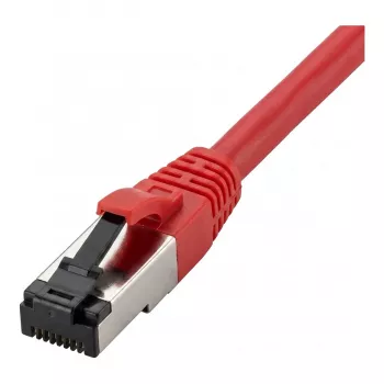 Synergy21 Patch Cable RJ45, CAT8.1 2000MHz, 2m, Raudonas, S-STP (S/FTP), TPE/LSZH (SuperFlex), AWG26