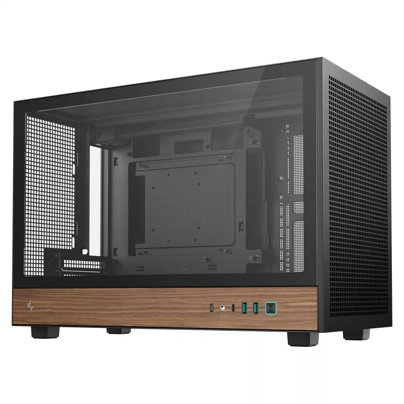 Mini korpusas DeepCool CH260 WOOD