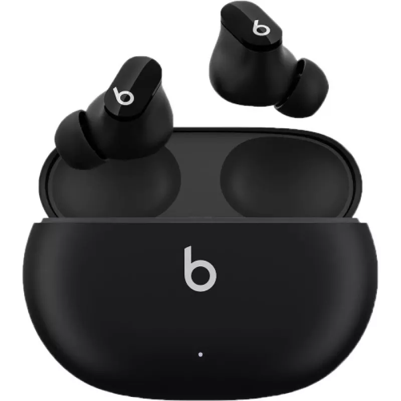 Beats Studio Buds belaidės ausinės, tikrai belaidės, triukšmo slopinimas, Bluetooth, juodos