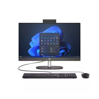 HP ProOne 245 G10 AiO Ryzen 7 77730U 23.8 col. FHD IPS 250 nitų AG 16 GB DDR4 3200 SSD 512 Radeon Vega 8 Klav. + Pelė Kam. 5 MPx + IR W11Pro Baltas 3Y OnSite
