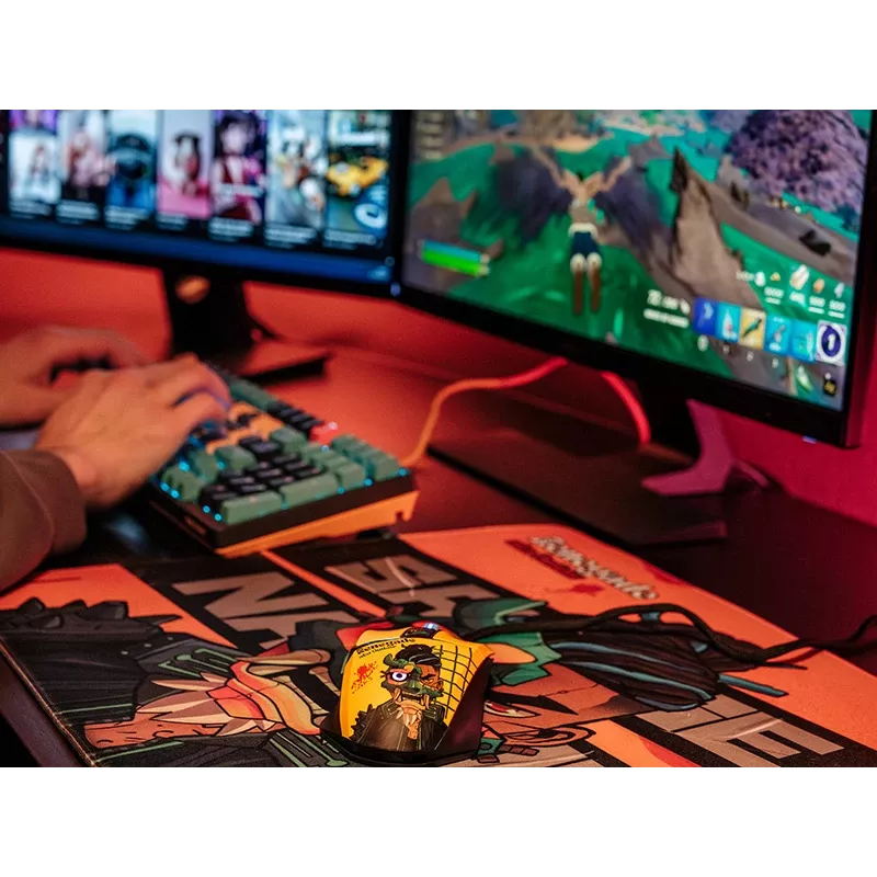 A4Tech 47620 Bloody W63 Max Renegade Sunset USB žaidimų pelė