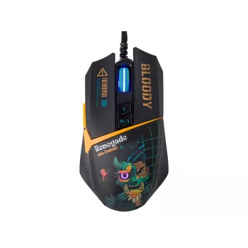 A4Tech 47619 Bloody W63 Max Renegade Midnight USB žaidimų pelė