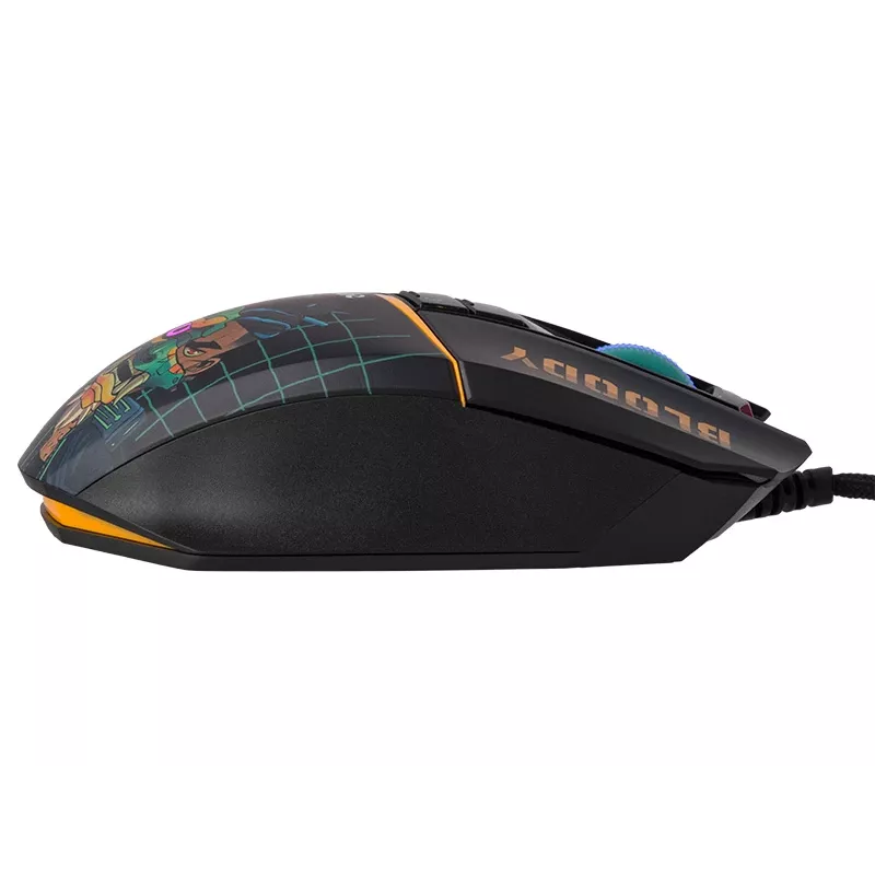 A4Tech 47619 Bloody W63 Max Renegade Midnight USB žaidimų pelė