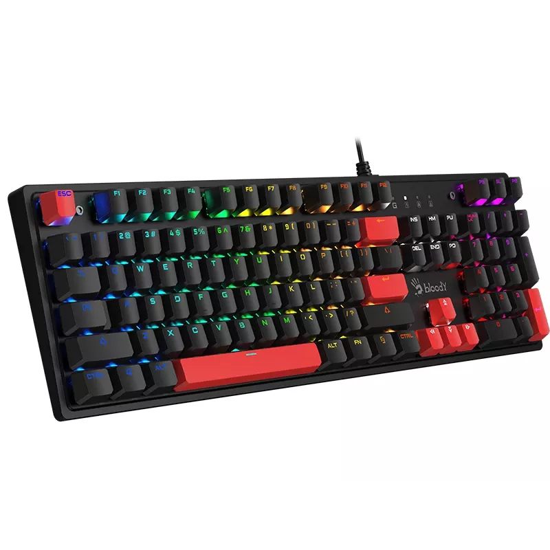 A4Tech 47737 Bloody S520N Fire Black (BLMS Red Plus jungikliai)