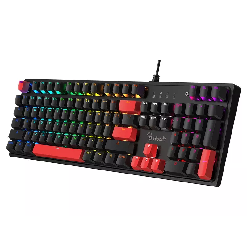 A4Tech 47737 Bloody S520N Fire Black (BLMS Red Plus jungikliai)