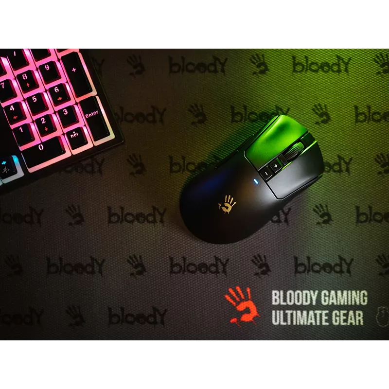 A4Tech 47734 Bloody R73 Ultra Black žaidimų pelė