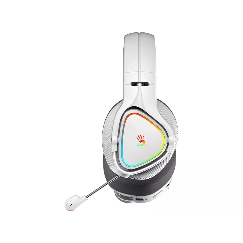 A4Tech Bloody MR710 RGB belaidės žaidimų ausinės, pilkos