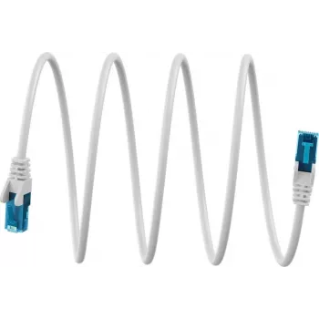 Goobay Ultra-Flexible CAT 6A Patch Cable U/UTP, White (79189)