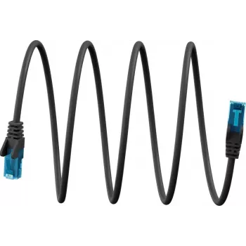 Goobay Ultra-Flexible CAT 6A Patch Cable U/UTP, juoda (79193)