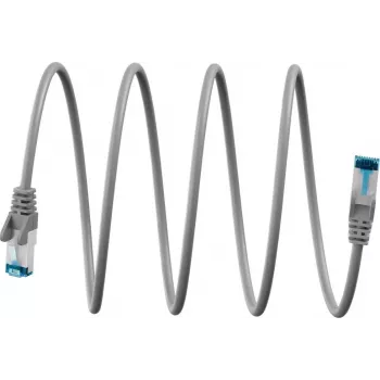 Goobay Ultra-Flexible CAT 6A Patch Cable S/FTP (PiMF), pilkas (79415)