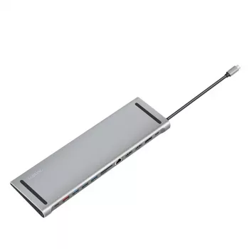 USB 3.2 dokavimo stotelė USB-C, 12 prievadų, PD