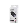 Sieninis įkroviklis USB-A USB-C PD 45W + laidas