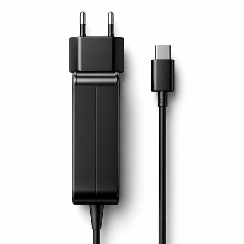 Qoltec 65W GaN USB-C PD PPS įkroviklis 5V-21V 3A/3.25A