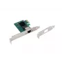 Tinklo plokštė PCI Express x1 1x RJ45 2.5Gb/s vienas prievadas žemo profilio