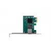 Tinklo plokštė PCI Express x1 1x RJ45 2.5Gb/s vienas prievadas žemo profilio
