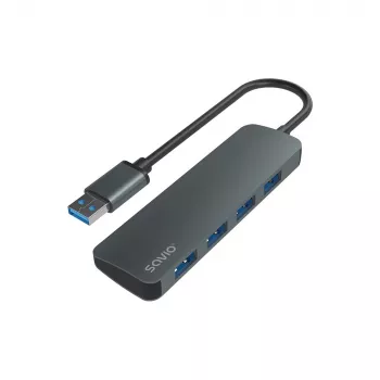 SAVIO AK-053 USB 3.1 Gen.1 4 prievadų USB šakotuvas