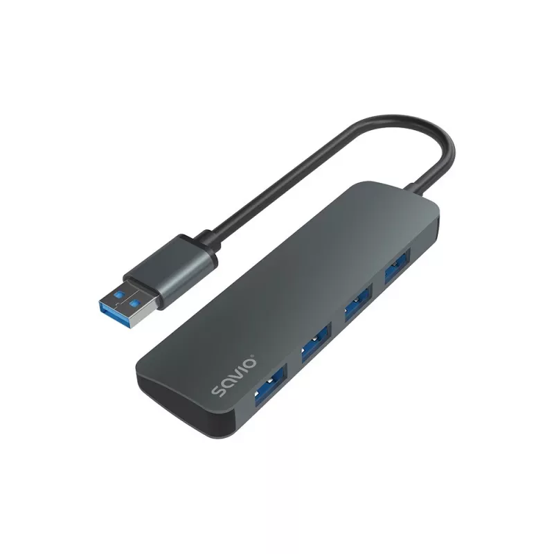 SAVIO AK-053 USB 3.1 Gen.1 4 prievadų USB šakotuvas
