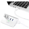 USB centrinis įrenginys AUKEY CB-H5 aliuminis | 4xUSB 3.0 | 5Gbps