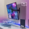 TV sieninis laikiklis /10-35/JUODAS R2-B Onkron