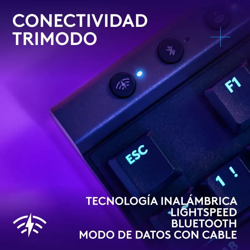 Logitech G G515 – klaviatūra – LIGHTSPEED – TKL