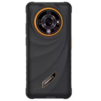 Hammer Iron 6 Oranžinis | 6.56 colio | IPS | 1612 x 720 pikselių | Mediatek Dimensity 6300 | 6 GB RAM | 128 GB | microSD | Dual SIM | 4G | 5G | 64 MP