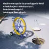 Extralink kabelių traukimo strypas Pilot 10mm 150m stiklo pluošto FRP, d. 10mm, l. 150m, geltonas