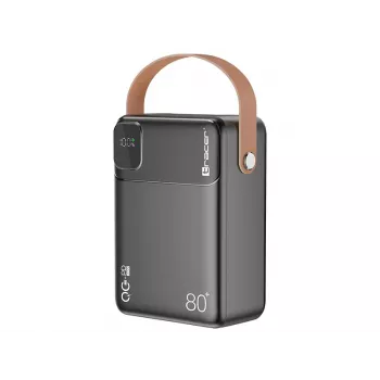 Tracer 47826 Prime-V8 80000mAh QC22.5W+PD20W Power Bank, Juoda