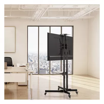 VALUE LCD/TV mobilus stovas, 37–70 colių, iki 50 kg, juodas