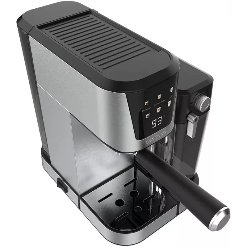 Cecotec Power Espresso 20 Cream kavos aparatas | 20 bar siurblio slėgis | Įmontuotas pieno putotuvas | Pusiau automatinis | 1350 W