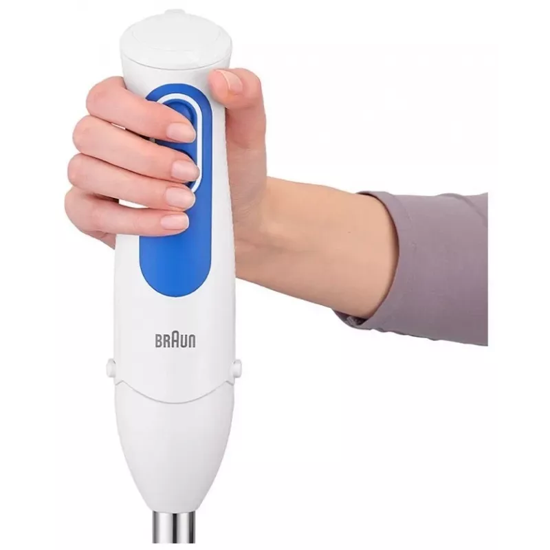 Braun MQ 3005 Panardintinis blenderis | 700 W | 2 greičiai | Baltas/Mėlynas