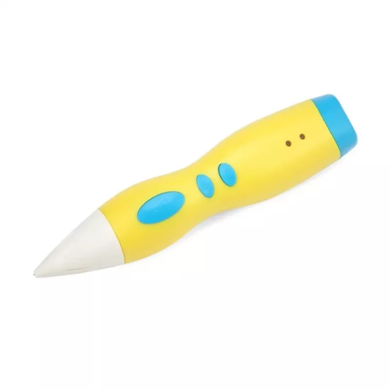 Žemos temperatūros 3D spausdinimo rašiklis, geltonas, Gembird 3DP-PENLT-01