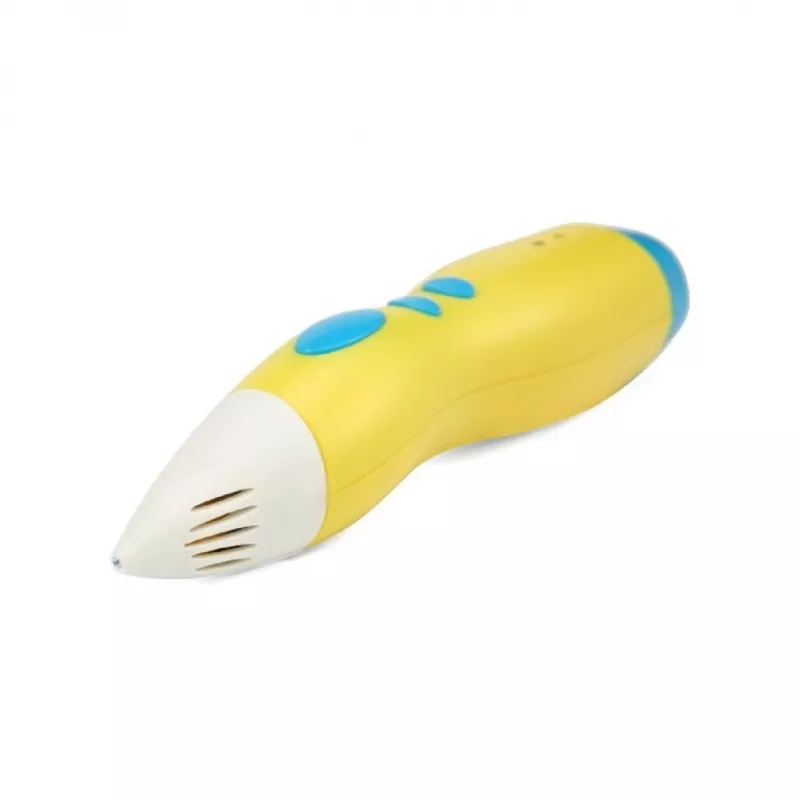 Žemos temperatūros 3D spausdinimo rašiklis, geltonas, Gembird 3DP-PENLT-01